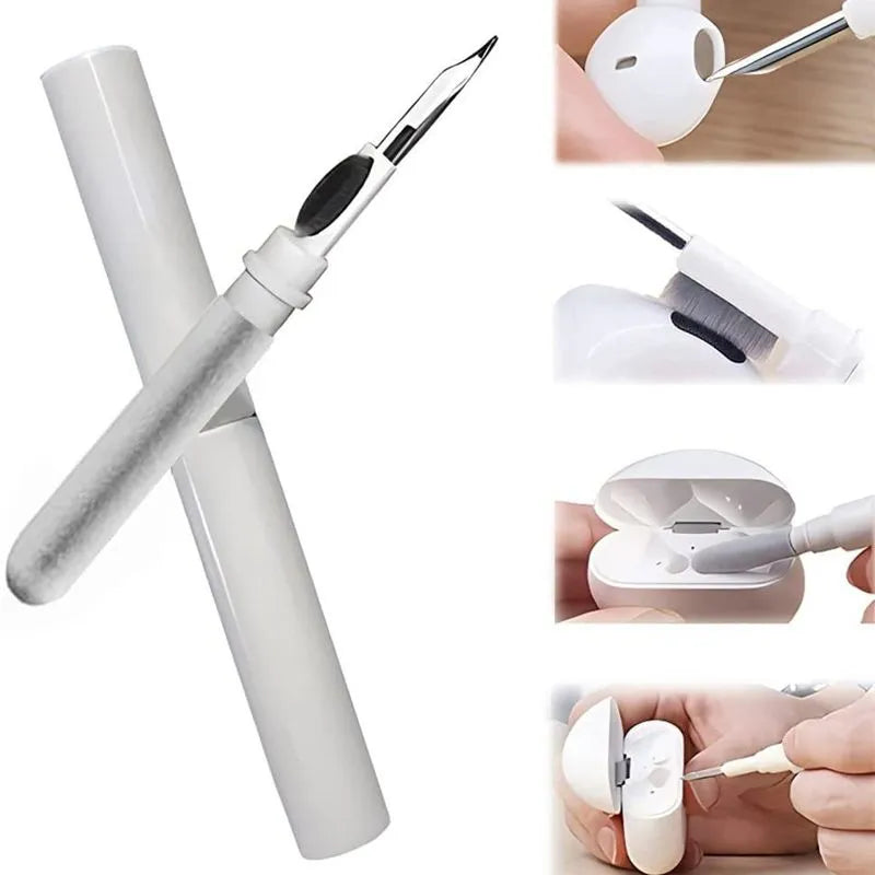 Bluetooth Earphone Cleaning Kit for AirPods Pro 1 2 3 - Includes Pen, Brush, and Tools for many gadgets